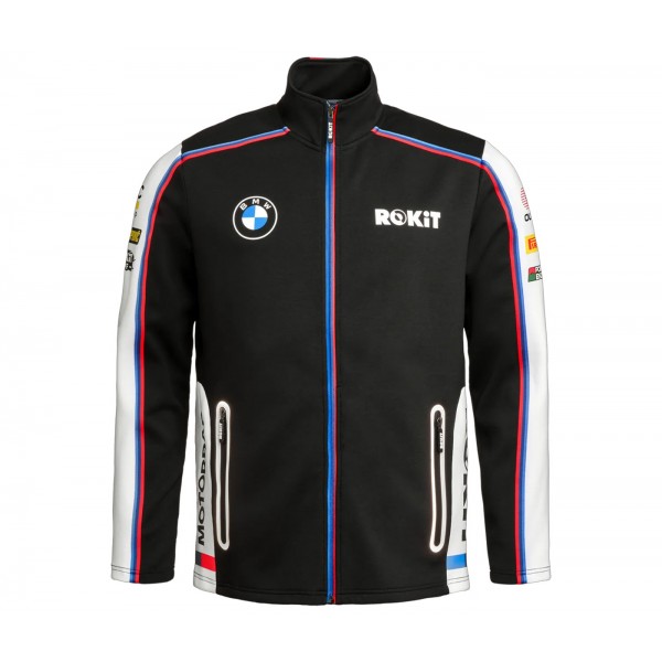 BMW Motorrad Zip Sweatshirt WSBK Fan X Rokit Unisex Μαύρο ΕΝΔΥΣΗ BMW Motorrad Zip Sweatshirt WSBK Fan X Rokit Unisex Μαύρο ΕΝΔΥΣΗ